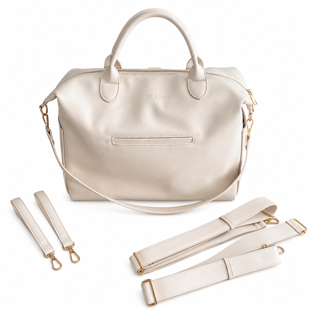 Sample Sale - Large Ivory Changing Bag