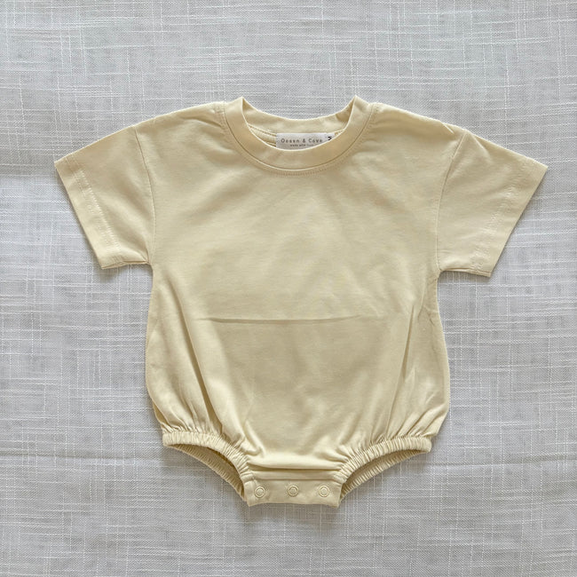 Organic Cotton Bubble Rompers