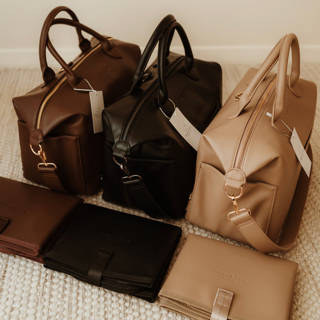 Vegan Leather Travel Changing Mat