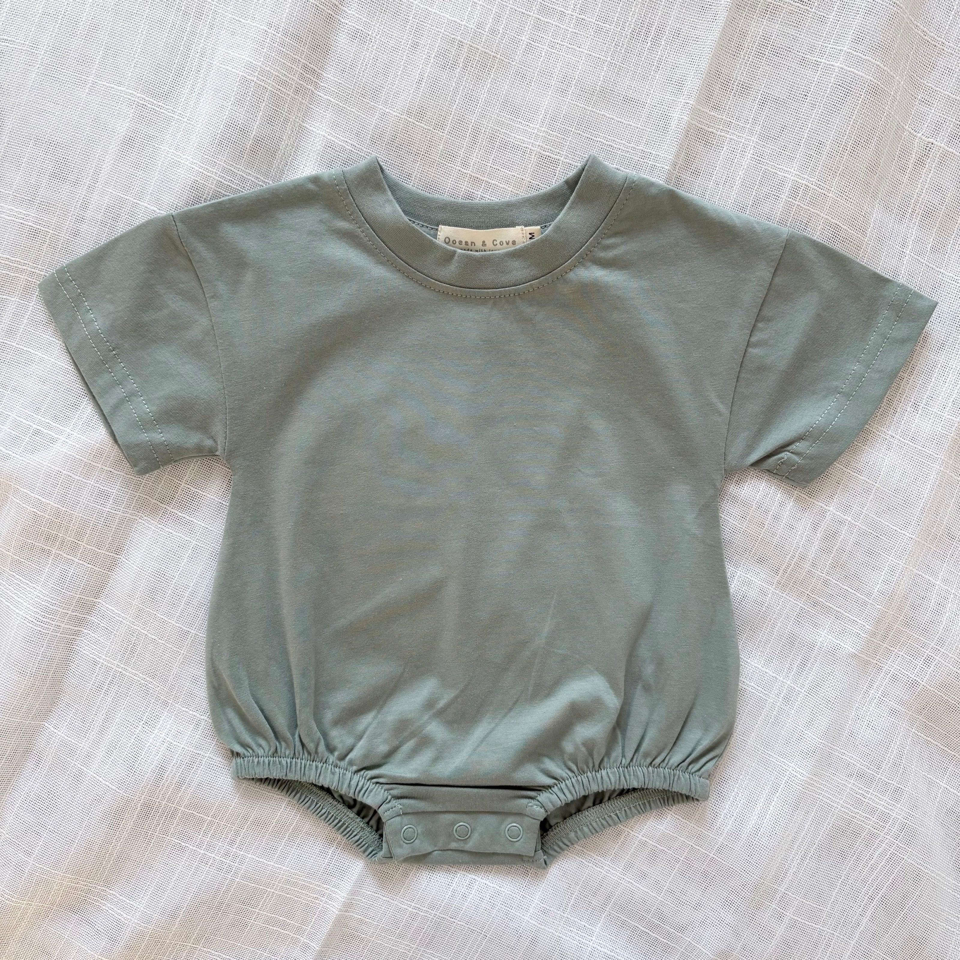 Organic Cotton Bubble Rompers