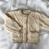 Neutral Trim Chunky Cardigan