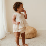 Muslin ditsy floral toddler co-ord - view 2