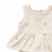 Muslin ditsy floral toddler co-ord - view 3