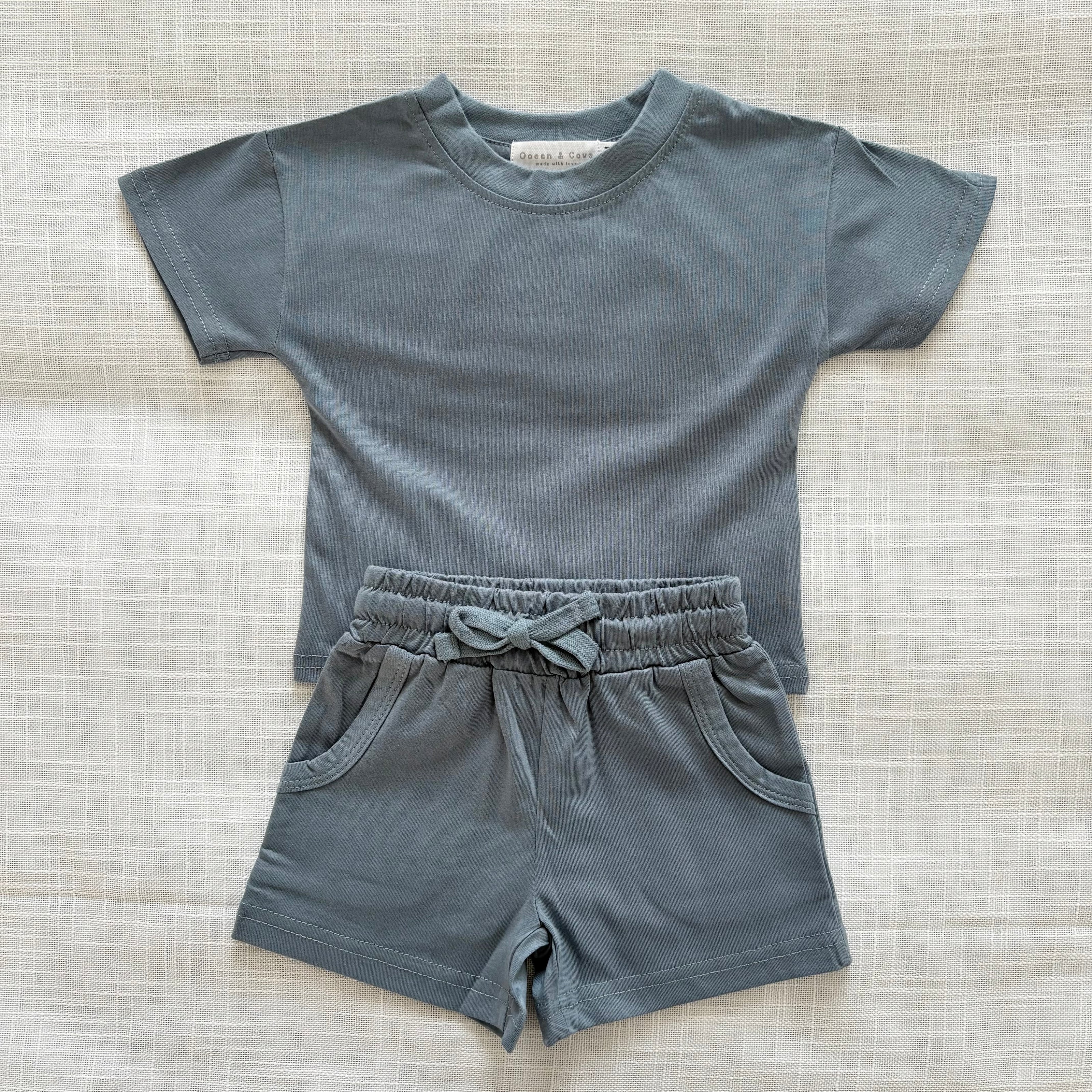 Organic Cotton Top and Shorts Set