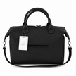 Smooth Vegan Leather Midi Baby Nappy Changing Bag