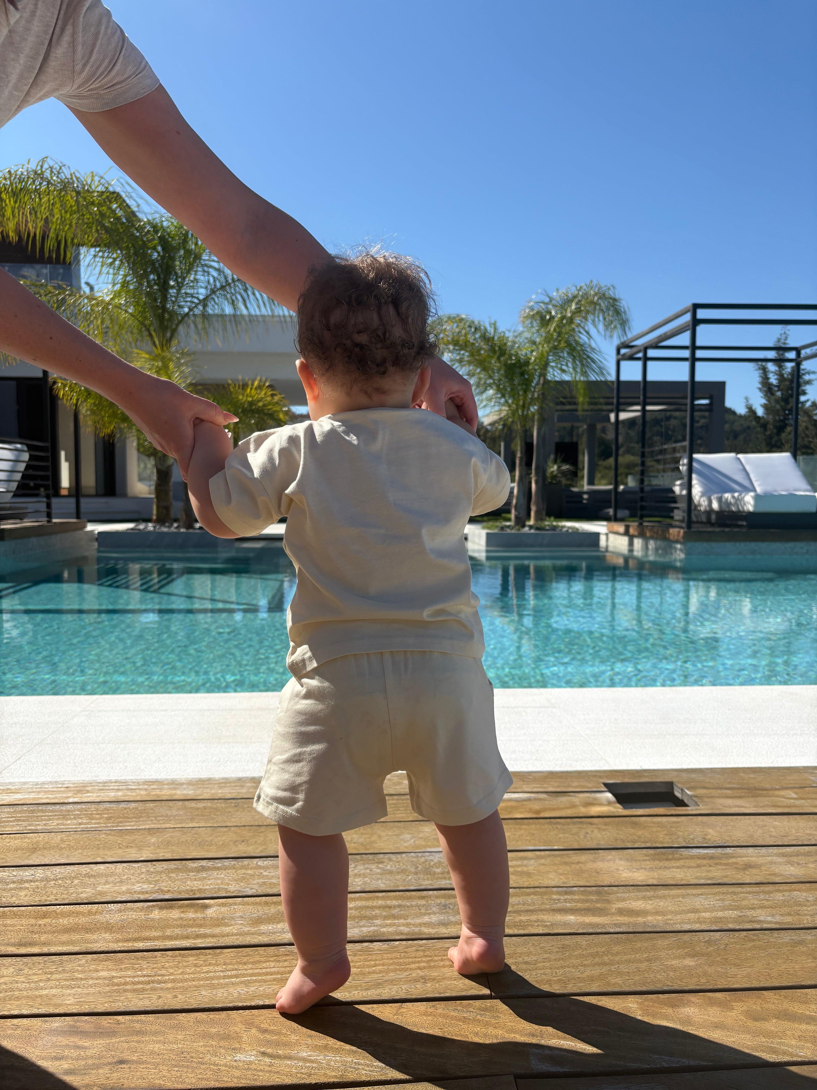 Organic Cotton Top and Shorts Set