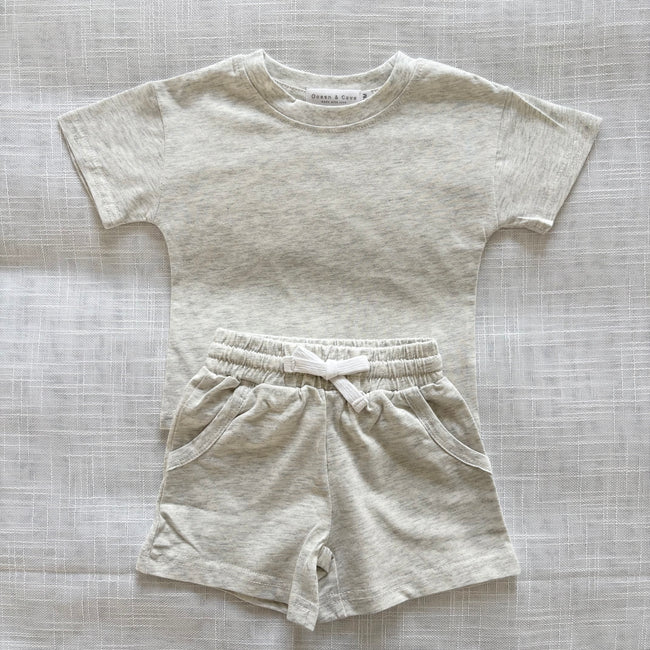 Organic Cotton Top and Shorts Set