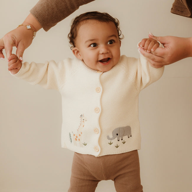 Animal Knitted Cardigan