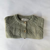 Sage Green Chunky Cardigan