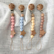 Baby Silicone Star Dummy Clips