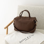 Vegan Leather Pebbled Changing Bag