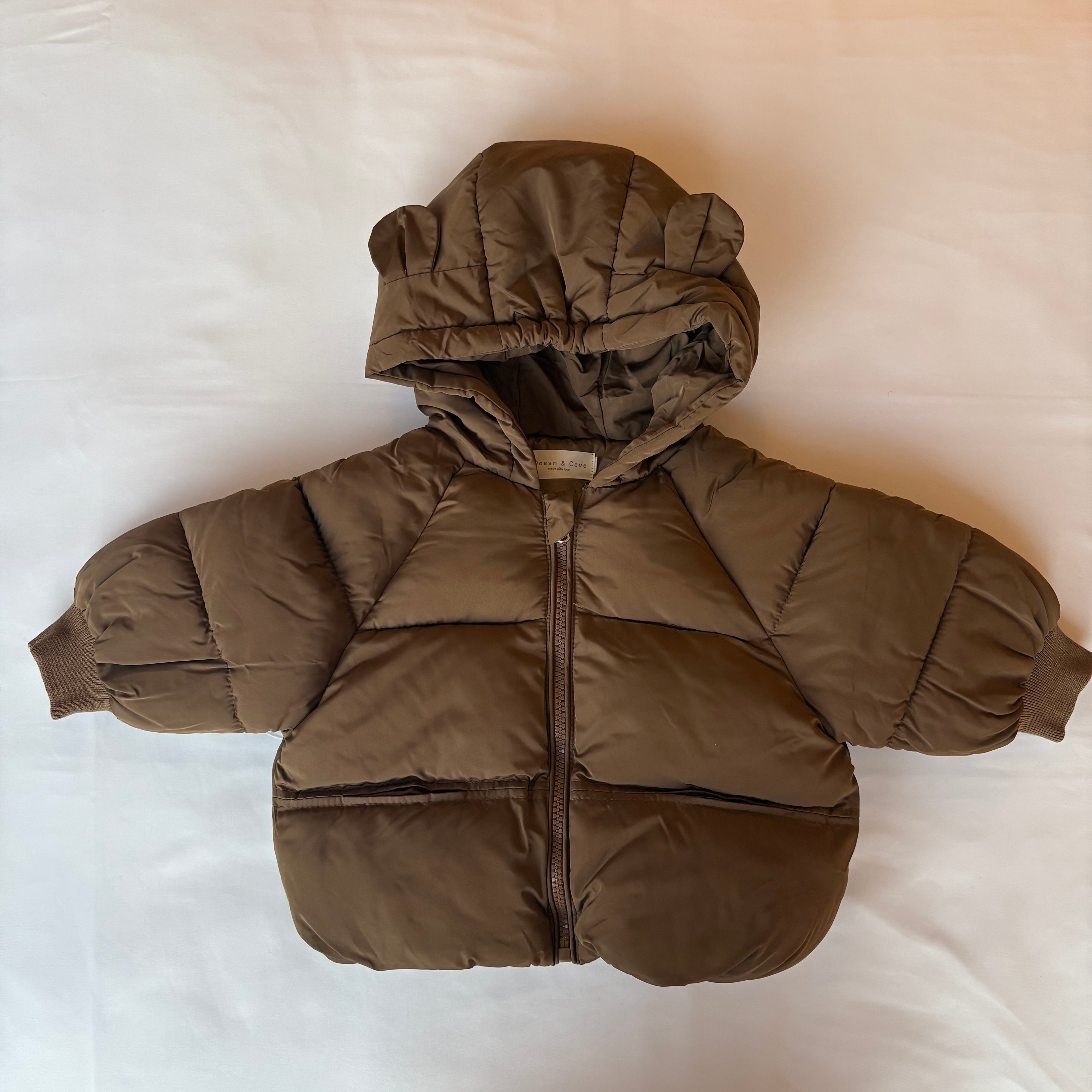 Teddy Bear Puffer Coat