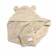 Sample Sale - Beige Teddy Hooded Towel
