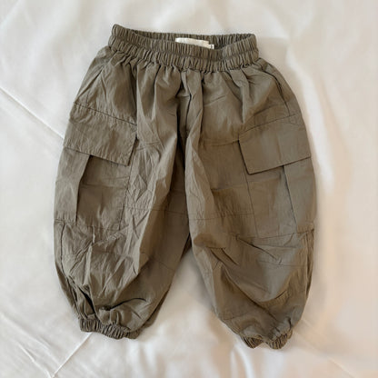 Khaki Cargo Trousers 12-18 months