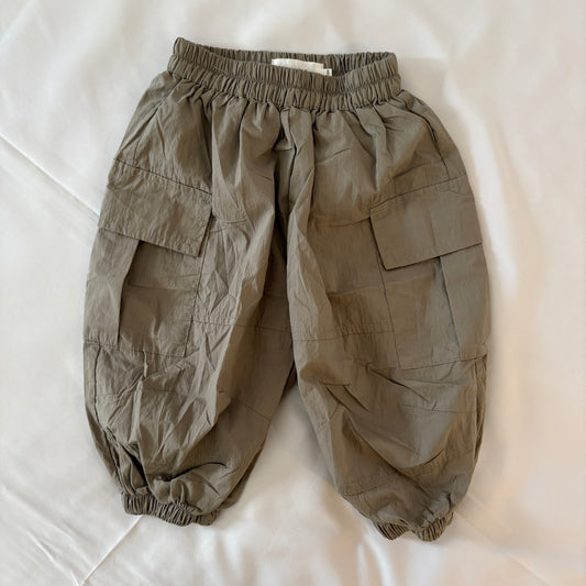 Khaki Cargo Trousers 12-18 months