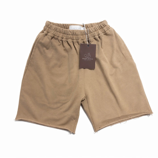 Sample Sale - Light Brown Sweat Shorts 2-3 years