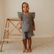Ruffled Top and Shorts Co-ord