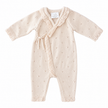 Sample Sale -  Kimono Wrap Pointelle Romper (0-3 months)