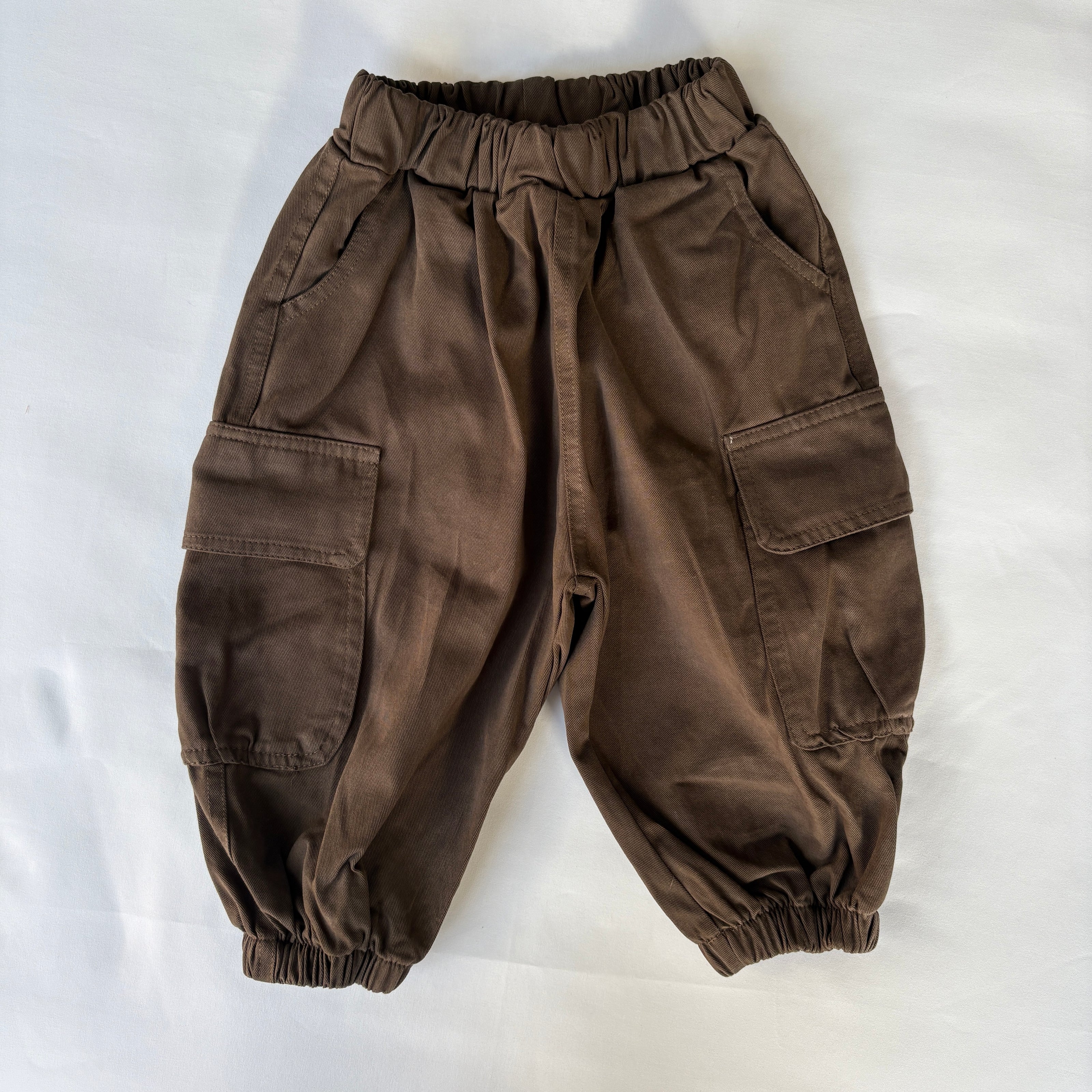 Brown Cargo Trousers