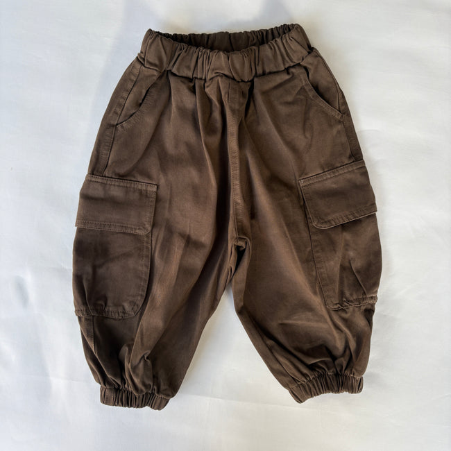 Brown Cargo Trousers