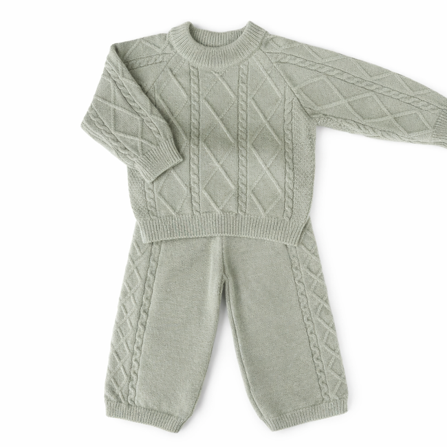 Knitted Jumper & Trouser Set