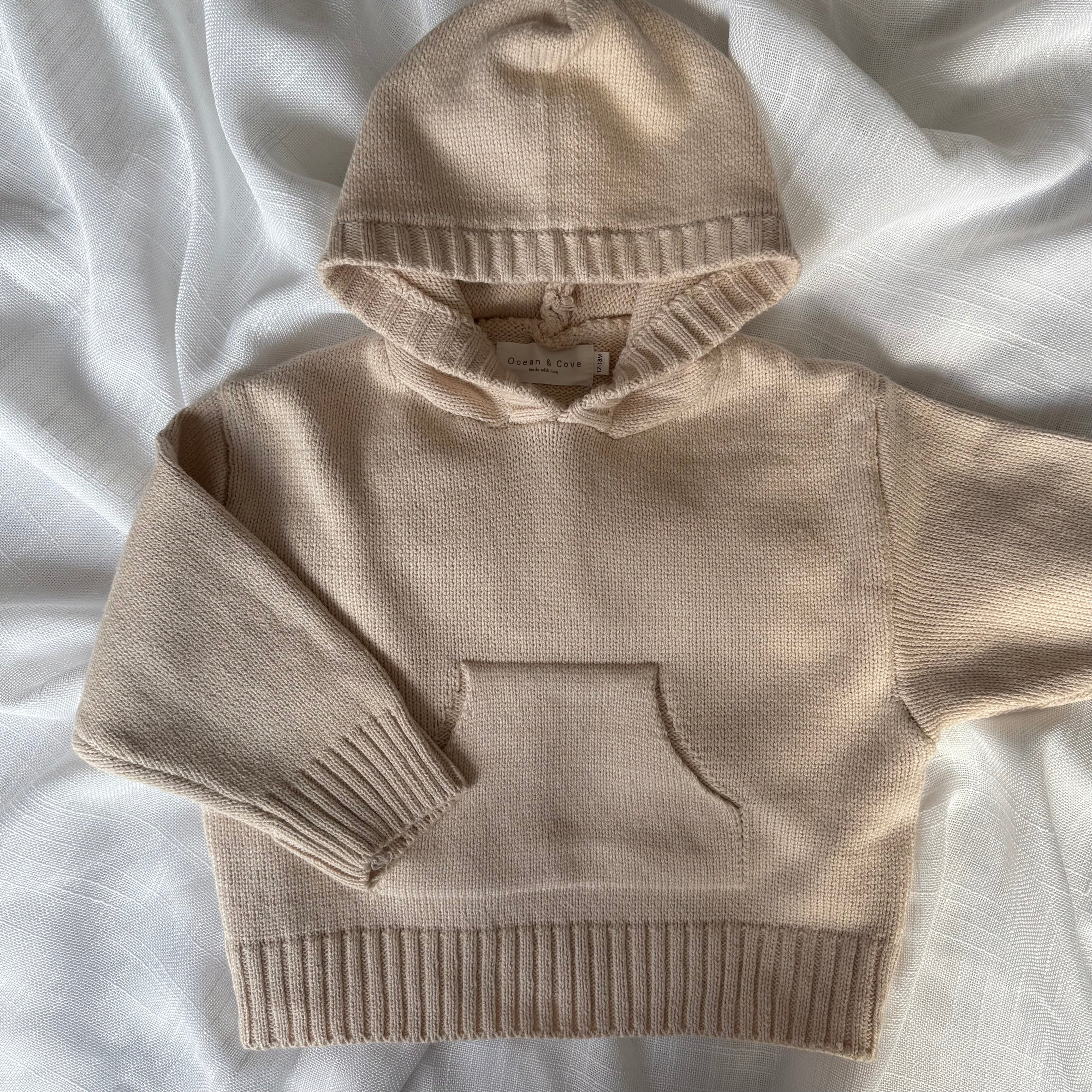 Chunky Knitted Hoodie