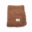 Organic Cotton Pointelle Baby Blanket