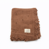 Organic Cotton Pointelle Baby Blanket
