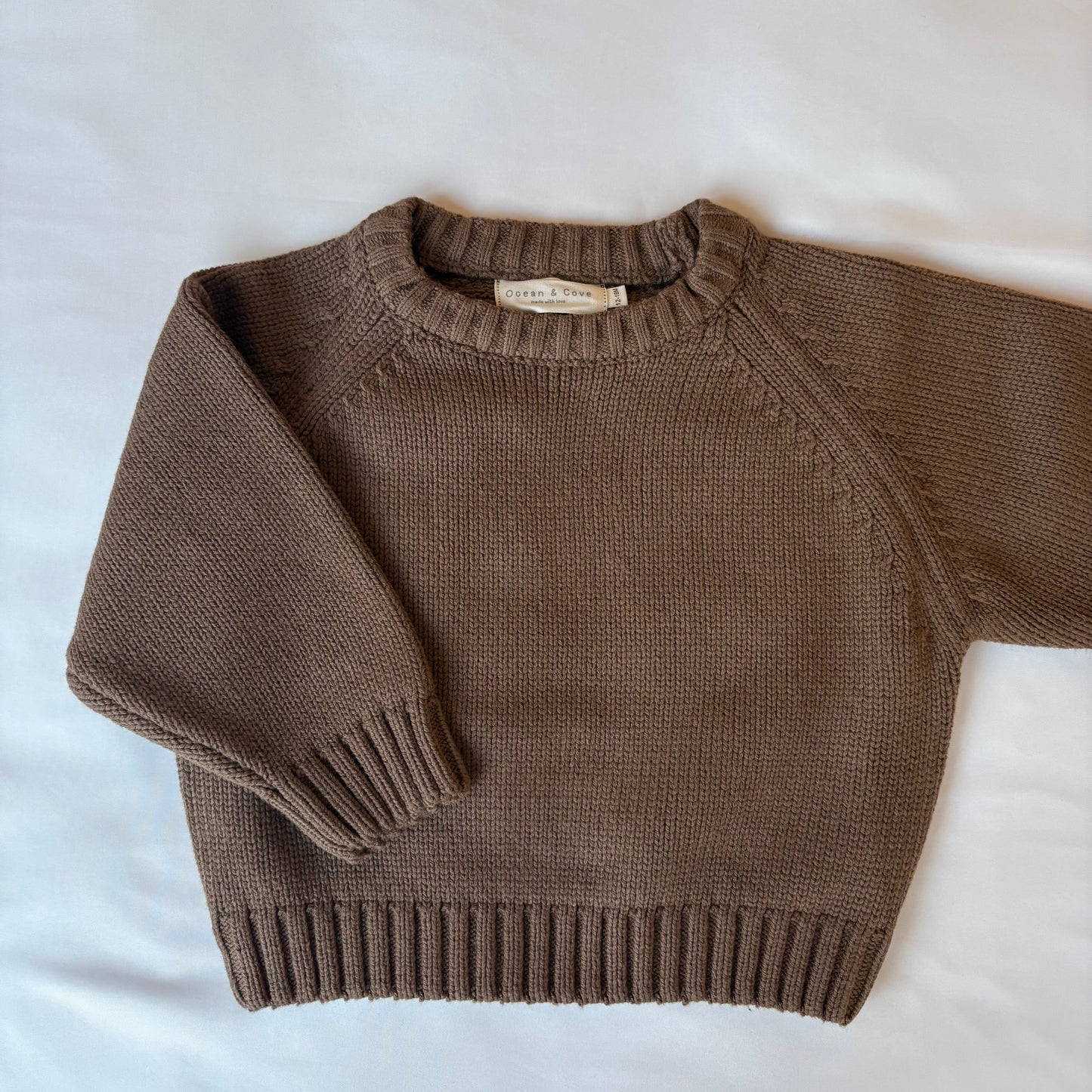 Crewneck Chunky Knitted Jumper