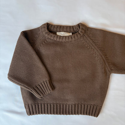 Crewneck Chunky Knitted Jumper