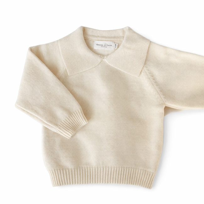 Super Soft Polo Knit Jumper