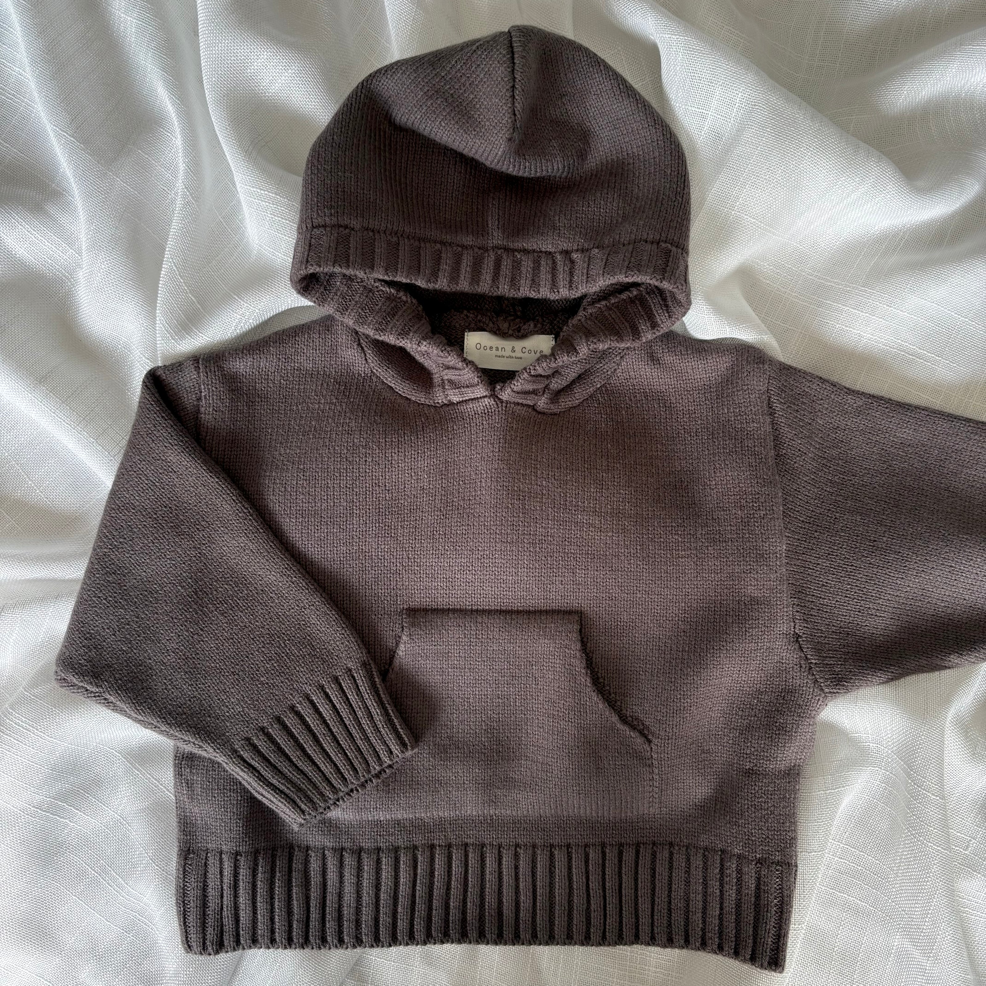 Chunky Knitted Hoodie