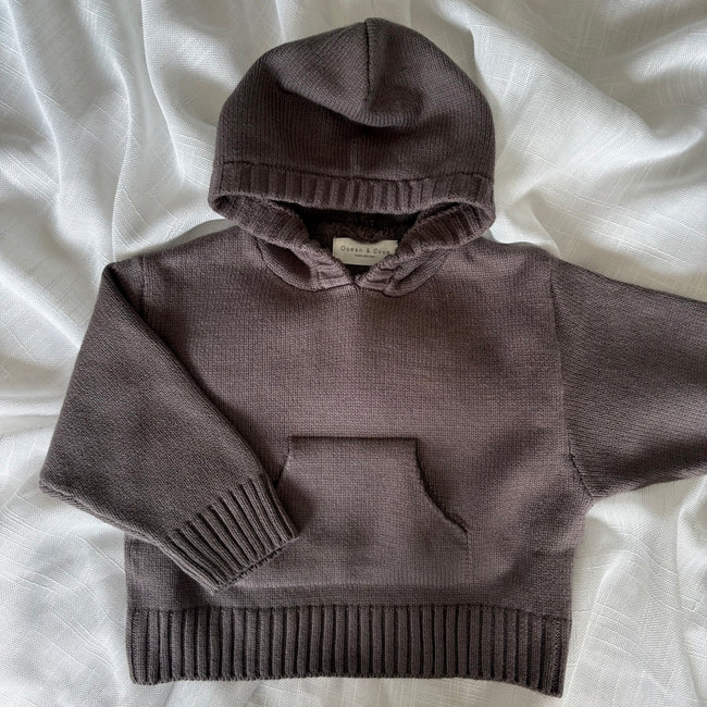 Chunky Knitted Hoodie