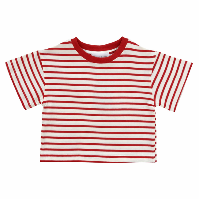 Striped Oversized T Shirt