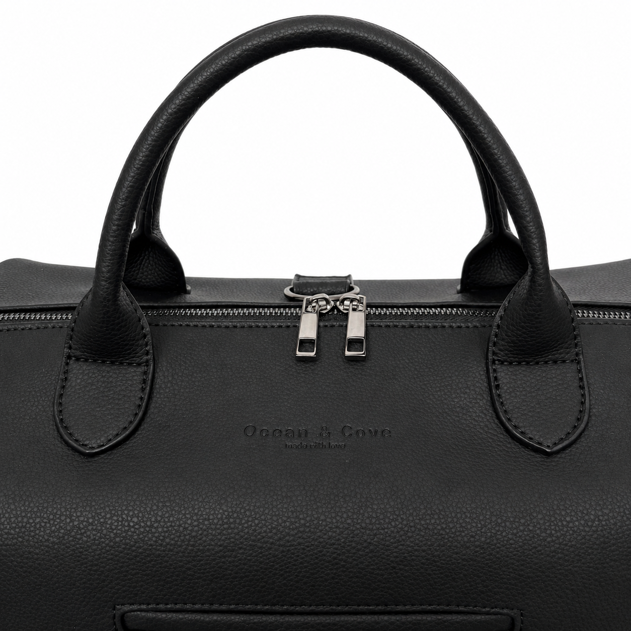 Pebbled Vegan Leather Baby Nappy Changing Bag