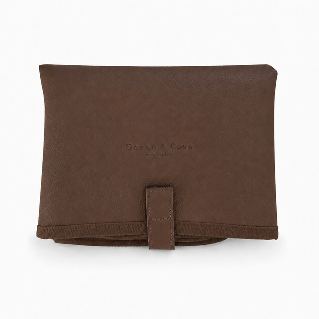 Pebbled Vegan Leather Travel Changing Mat