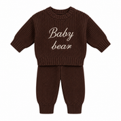 Baby Bear Knitted Jumper & Legging Set