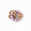 Baby Silicone Heart Teethers