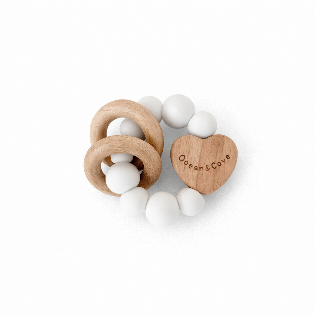 Baby Silicone Heart Teethers