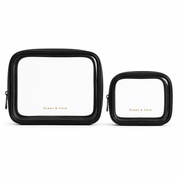 Pebbled Clear Pouches (2 pack)