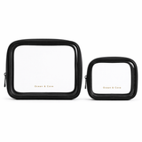 Pebbled Clear Pouches (2 pack)