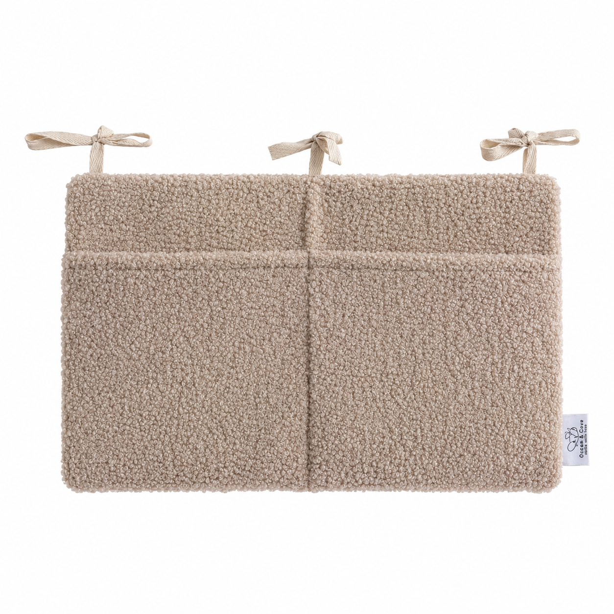 Bouclé Baby Nursery Cot Organiser