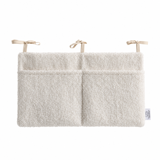 Bouclé Baby Nursery Cot Organiser