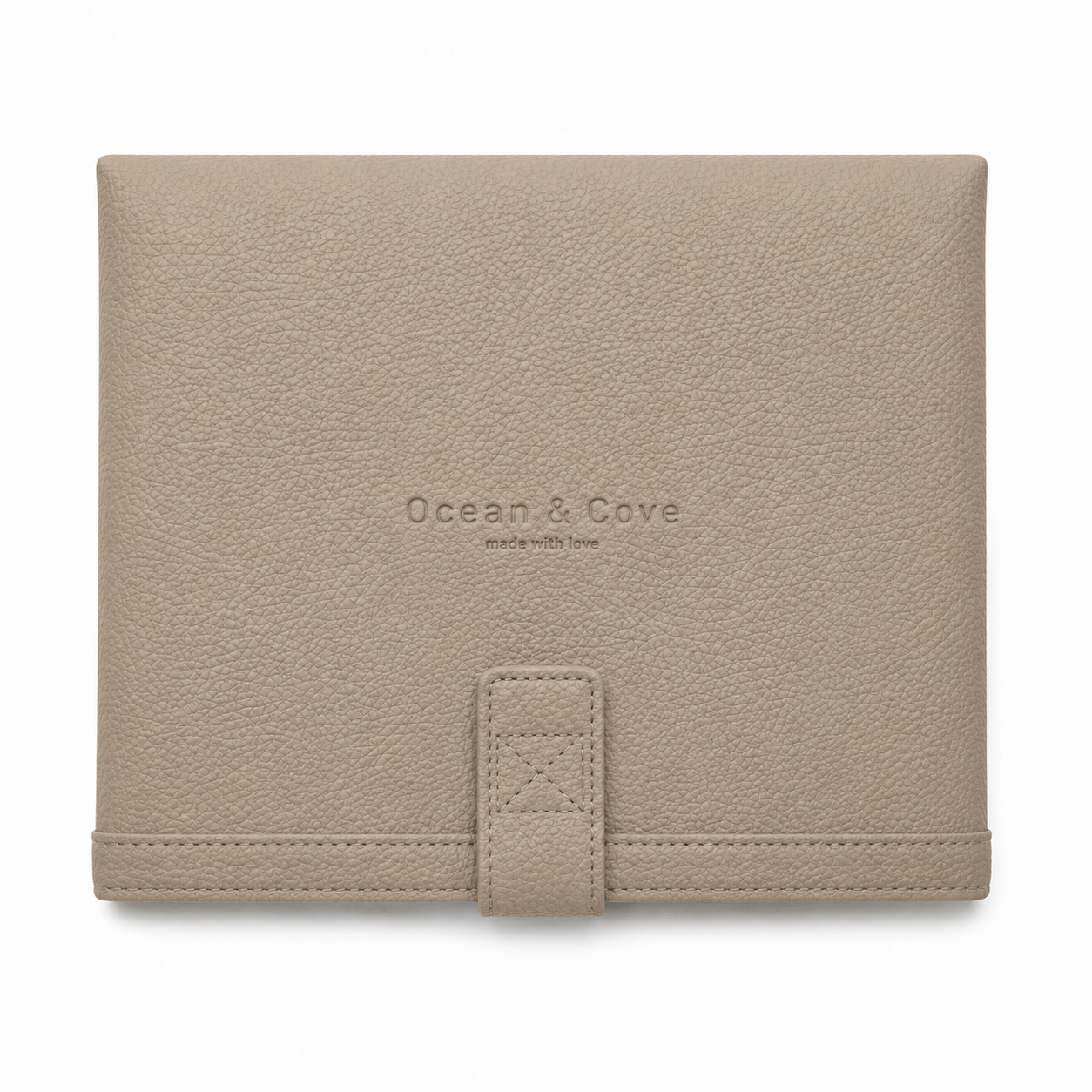 Pebbled Vegan Leather Travel Changing Mat