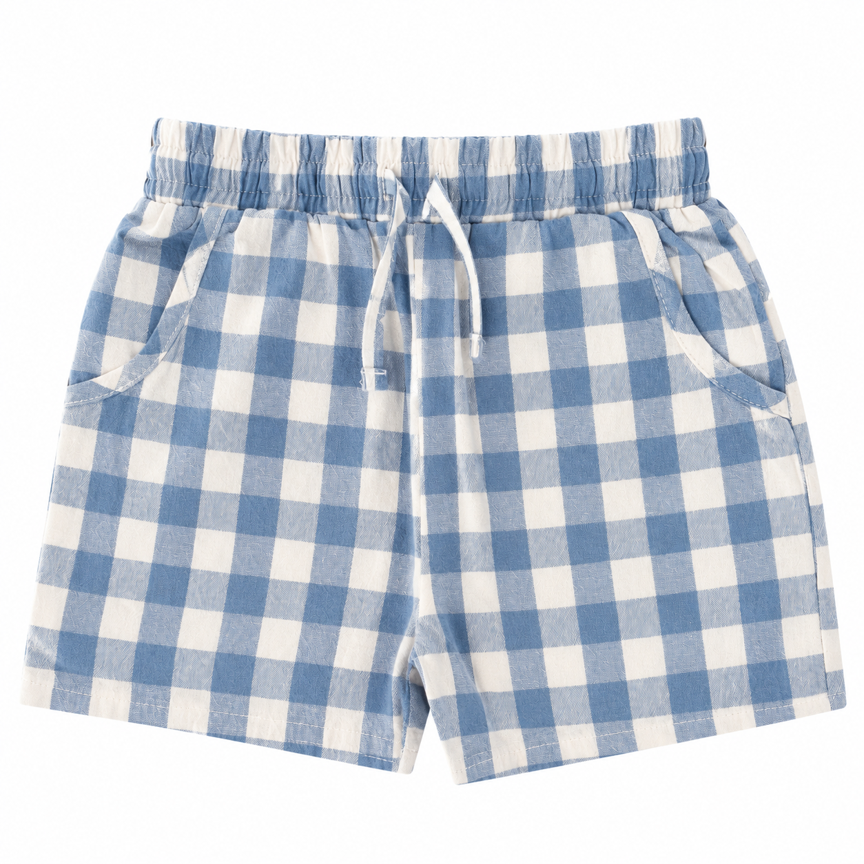 Sample Sale - Blue Gingham Shorts (2-3 years)
