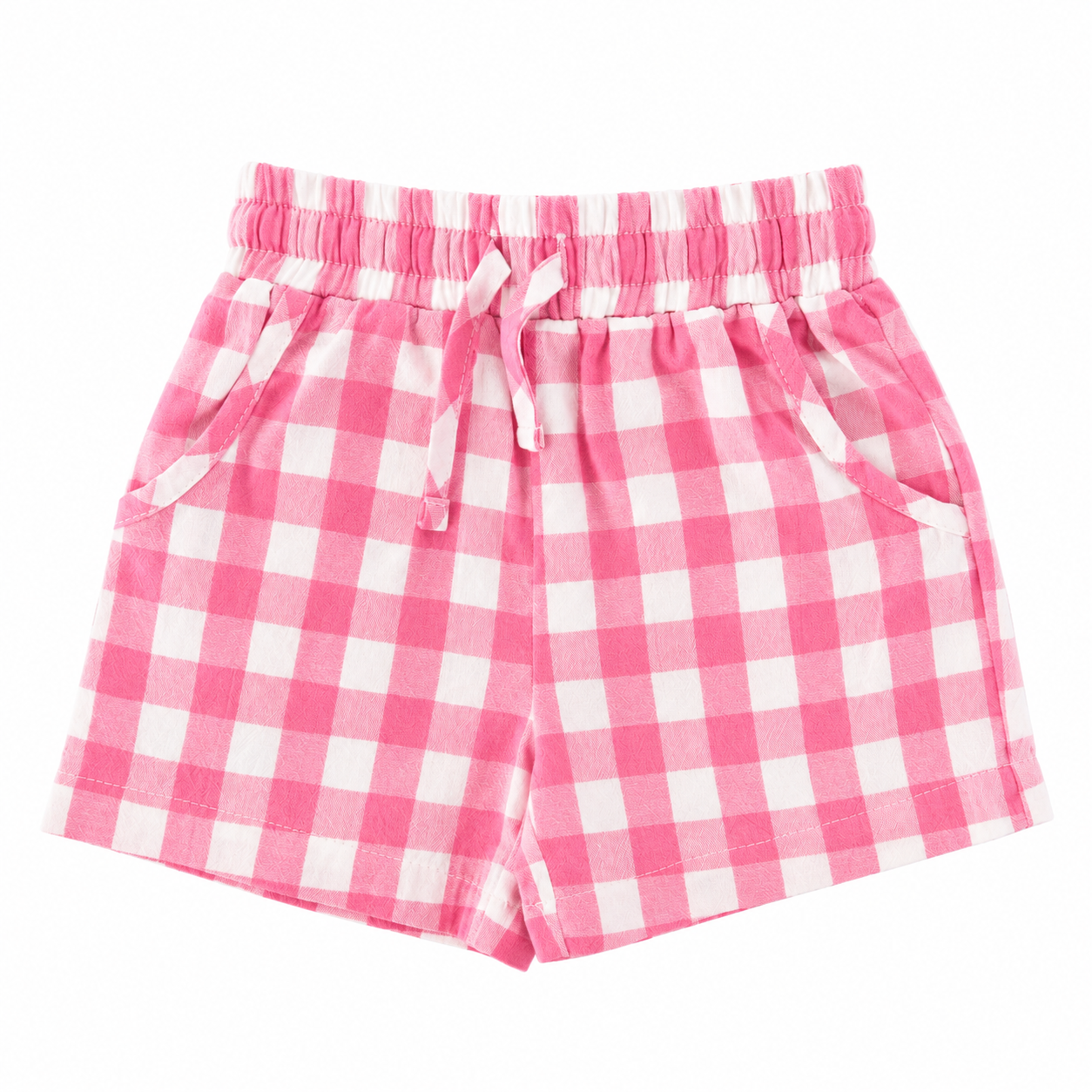 Sample Sale - Pink Gingham Shorts (6-12 months)