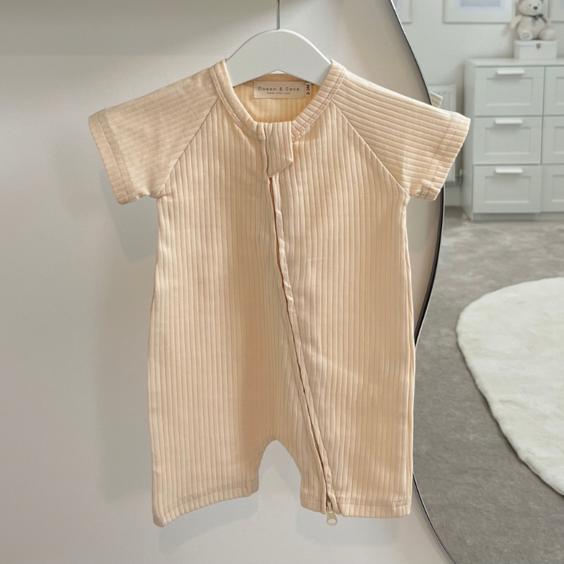 Zip Romper Baby Yellow 2